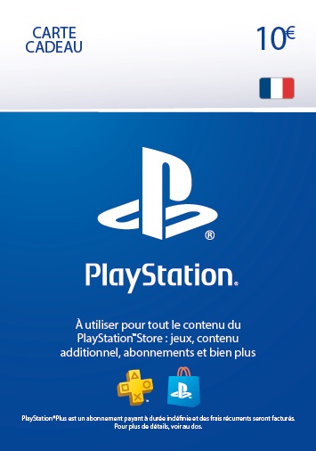 Carte PSN | Compte français | Code PSN à télécharger
